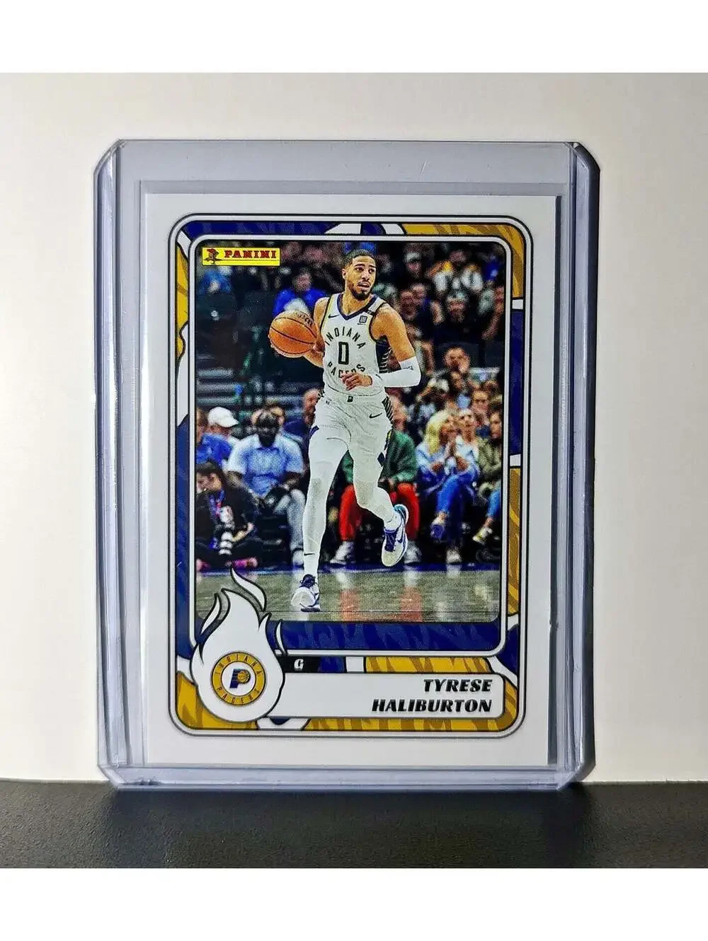 Tyrese Haliburton 2024-25 Panini NBA #54 Sticker Card Indiana Pacers